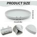 Cat Bowl Silicone Cat Feeding Bowl Cat Water Bowl Eco Friendly Cat Food Bowl Cat Milk Dish Pet Feeding Bowl Flat Bowls for Kittens and Small Animals Wide Cat Food Water Dish (Grey) - Buy Online on SooperMarket.com