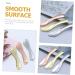 BELLIFFY 5pcs Cosmetic Beauty Spoon Face Cream Applicator Makeup Spatulas Small Eye Cream Zinc Alloy Golden 6.5X1.3X0.3CM Golden - Buy Online on SooperMarket.com