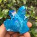 Natural Crystal Rough Sky Blue Flame Water Ring Quartz Crystal Rainbow Bismuth Silicon Cluster - Buy Online on SooperMarket.com