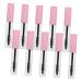 BELLIFFY 15pcs Mascara Empty Tube Refillable Tubes Cold Pressed oil Clear Mascara Bottle Plastic