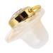 Heart-Shaped Baby Pacifier Nipple with Rhinestones - Safe & Flexible Gold Design for International Shipping - Buy Online on SooperMarket.com
