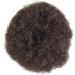 Short Synthetic Afro Puff Drawstring Ponytail Extension - Medium 4# Kinky Curly Ponytail for Natural Hair - Buy Online on SooperMarket.com