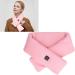 USB Heating Pillows for Neck Pain Relief | Washable Thermal Neck Bandage | 3 Temperature Levels | Soft Pink - Buy Online on SooperMarket.com