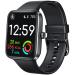Smart Watch Fitness Tracker with 24/7 Heart Rate Blood Oxygen Sleep Tracker 5ATM Swimming Waterproof Step Calorie Counter 1.7" Touch creen Smartwatch for Men Women iPhone iOS Android Black