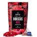 BLUE TEA - Hibiscus Rose Herbal Tea - 60 Tea Bags || CAFFEINE FREE || Hibiscus + Rose | Christmas Tea Gifts | Vegan - Gluten Free - Non-GMO | Eco-Conscious Ziplock Pouch