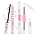 FADLASH Lash Bond and Seal with Remover 15ml Bond and Seal Lash Glue Super Strong Hold DIY Eyelash Extension Glue Gentle Eyelash Remover For Lash Extensions Cluster Lash Glue Remover Lash Bond and Seal with Remover White+White+Clear