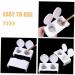 minkissy Nail Art Brush Cup Nail Art Tool Painting Tool Nail Tools Soaking Bowl for Acrylic Nails Dappen Dish with Lid With Cover Wash Pen Bracket Pen Wash Cup Stainless Steel - Buy Online on SooperMarket.com
