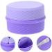 ABOOFAN 1 Set Cream Box Small Cream Container Travel Container for Cream Travel Essentials for Vacation Body Butters Portable Cosmetic Holder Make up Purple Storage Box Miss Silica Gel 6.5X6.5X4.5CM Purple - Buy Online on SooperMarket.com