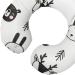Baby Car Seat Travel Neck Pillow - Cute Cartoon Infant Head Support Cushion - Buy Online on SooperMarket.com
