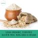 Naturtonix USDA Certified Organic Oat Fiber  Ultra Finely Ground  Non GMO  Vegan  Gluten Free  OU Kosher and Keto Friendly  2 Pounds 2 Pound Organic - Buy Online on SooperMarket.com