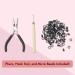 Rainbow Microbead Tip Hair Extensions and Tools (51 cm 202 Pieces) - Buy Online on SooperMarket.com