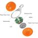 6 PCS LED Blinking Safety Lights for Dogs Cats & Kids - Bright Rechargeable Perfect for Pets & Cyclists - Buy Online on SooperMarket.com