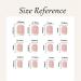 24 Pcs French False Nails Short Square Press on Nails Full Cover False Nails Nude Reusable Semi-Transparent Nails for Women and Girls Nail Art Accessories - Buy Online on SooperMarket.com