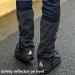 Waterproof Reusable Rain Boot Overshoes | Anti-Snow Shoe Covers for Men & Women | Black X-Large - Buy Online on SooperMarket.com
