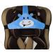 MINGZE Baby Child Car Seat Head Support Car Safe and Cozy Sleep Positioner Adjustable Safety Seat Fastening Belt Safety Belt Protector Headrest Neck Support for Children Baby(blue)