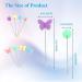 200pcs Butterfly and Flower Sewing Pins - 2.16 Straight Quilting Pins for Dressmaking and DIY Decoration - Buy Online on SooperMarket.com