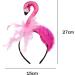 Harilla Pink Flamingo Headband Cute Animal Head Hoops Feathers Hair Accessories Headdress for Girls Women Beach Party Carnival Costume Cosplay Accessories - Buy Online on SooperMarket.com