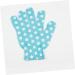 minkissy 3 Pairs Printed Bath Gloves Exfoliating Gloves Shower Gloves Five Fingers Bath Towel Child - Buy Online on SooperMarket.com