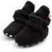 TMEOG Baby Booties Slippers | Winter Infant Boots for First Walking | Boys Girls 0-18 Months | Black Furry - Buy Online on SooperMarket.com
