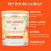 One World Pet House Candle - 12 Fragrances Natural Soy Wax 70-Hour Burn Non-Toxic Pet Odor Removal - Best Gift for Animal Lovers - Buy Online on SooperMarket.com