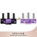 BTArtbox XCOATTIPS Gel Nail Kit - Short Square French Tip Press On Nails with Pink Soft Gel Tips Dual Protection & Nail Lamp - Buy Internationally - Buy Online on SooperMarket.com