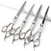 SHARONDS Hair Clippers 6/7/8-inch professional hair clippers for haircut sets (7-inch 4pcs)