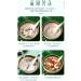 Chia Seed Sweet Scented Osmanthus Nut and Lotus Root Powder Soup Instant Brewed Meal Replacement Porridge Brewed Nut Lotus Root Starch Soup Nutritious and Healthy Breakfast (3 can) - Buy Online on SooperMarket.com