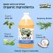 Vermont Castile Soap Unscented 64 Fl Oz - Gentle Liquid Soap for Sensitive Skin, Natural Body Wash, Organic Shampoo - Aloe Castile Soap for Men & Women - Buy Online on SooperMarket.com