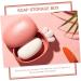 LABRIMP 2pcs Boxes Soap Box Household Storage Rack Pp - Buy Online on SooperMarket.com