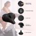 Oversized Memory Foam Bike Seat for Peloton & Spin Bikes | Waterproof Red Saddle | Universal Fit Replacement for Road & Exercise Bicycles - Buy Online on SooperMarket.com