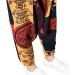 Pejihota Men's Loose Hip-Hop Harem Pants - Linen Bohemian Aladdin Yoga Pants with Pockets | Retro Print & Deep Step Style - Buy Online on SooperMarket.com