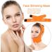 Face Slimming Cheek Mask V Face Line Belt - Orange Chin Lift Up Anti Wrinkle Sleep Mask - Buy Online on SooperMarket.com