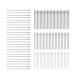 100Pcs Mix Body Piercing Needles Sizes12G 14G 16G 18G Piercing Needles Sterile Ear Nose Piercing Needles