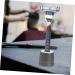Angoily Universal Razor Rack & Shaving Brush Holder - Premium Aluminum Double Shaver Stand for Men - Ideal for Home & Shower - Buy Online on SooperMarket.com
