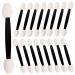 Gogogmee 4 Double Ended Eye Shadow Stick Lipstick Applicator Eyeshadow Makeup Dual Sides Sponge