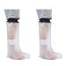 ALGONETO 2X Waterproof Cast Shower Cover Leg for Adults Foot and Lower Leg Cast Wounds Protector Showering Bath Accessories