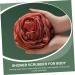 Beavorty Rose Body Scrub Set for Women - 3pcs Flower Bath Scrubs, Loofah Sponge, Exfoliating Balls - Buy Online on SooperMarket.com