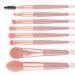 Buy Mini 8-Piece Makeup Brush Set - Soft Portable Travel Kit for Eyeshadow Application & Blending - Perfect for Beginners - Fast International Shipping - Buy Online on SooperMarket.com