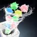 10pcs Solid Laundry Ball Reusable Dryer Cleaning Ball Laundry Scrubbing Balls Tangle-Free For Washing Machine Random Color - Buy Online on SooperMarket.com