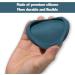 OHMO 2 Pack Dark Blue Cat Food Can Lids - Silicone Covers for 2.5 oz Cans (3 oz) | Small Size - Pet Food Can Lids - Buy Online on SooperMarket.com