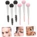 Gogogmee 6pcs Sponge Makeup Brush Eyebrow Sponge Brush Eyelash Mascara Make up Sponges Makeup Puffs Nylon - Buy Online on SooperMarket.com