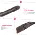 CANIGHT 10 Pcs Eye Shadow Brush Eye Makeup Blush Makeup Brush Dual Sides Eyeshadow Applicator Black Nylon - Buy Online on SooperMarket.com