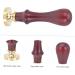 MUSISALY 3 Pcs Dispensing Plate Tool Espresso Hand Tamper Pressing Seal Mold Eye Makeup Tool Wooden Handle - Buy Online on SooperMarket.com
