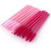 Makeup Brushes gLoaSublim 50Pcs Disposable Mascara Wands Eyelash Brushes Applicator Beauty Tool Portable - Rose Red - Buy Online on SooperMarket.com