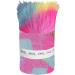 FabricLA Shaggy Faux Fur Roll - 4 X 60 Inches Trim Fur Rolls - Pastel Patch - DIY Crafts, Costume Design, Decoration - Buy Online on SooperMarket.com