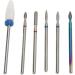 Cuticle Remover Bit Set Cuticle Bit Ceramics Rotate for Salon - Buy Online on SooperMarket.com