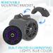 Pyle Waterproof Marine Wakeboard Tower Speakers - 4 Inch Dual Subwoofer Set - 300W Max Power - Built-in LED Lights - Black (PLMRLEWB46B) - Buy Online on SooperMarket.com