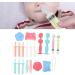 Newborn Grooming Kit - 21Pcs Nasal Aspirator, Gas Reliever, Tweezers, & Medicine Brushes - Lightweight Silicone - Perfect Home Gift - Buy Online on SooperMarket.com