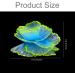 Duozoance Glow-in-the-Dark Artificial Coral Plants for Aquariums - Silicone Blue Decoration | 7.5x5x9cm - Buy Online on SooperMarket.com