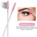 SWKJ 60 PCS Disposable Eyelash Brushes Eyebrow Spoolies Mascara Wands - Crystal Pink | Lash & Brow Applicator Brushes for Makeup Tools - Buy Online on SooperMarket.com